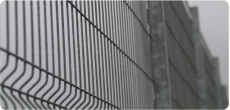 W-Profile Palisade fencing pales.