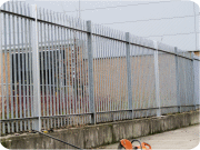 The steel fencing was repaired at a very reasonable cost.